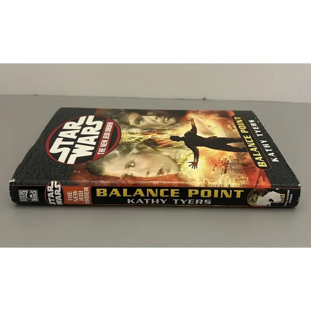 Star Wars The New Jedi Order Balance Point Kathy Tyers HC Book/Dust Jacket VTG